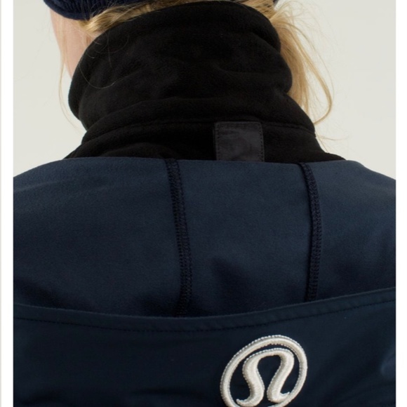 Lululemon Uba Hoodie Lux Softshell Inkwell / Black Jacket - Picture 10 of 16